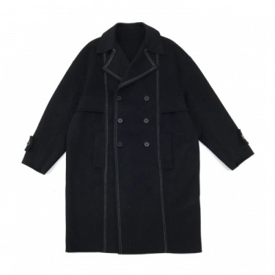 [로에베]Loewe 2021 Mens Business Modern Cashmere Coats - 로에베 2021 남성 비지니스 모던 캐시미어 코트 Loe0376x.Size(m - 2xl).블랙