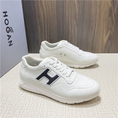 Hogan 2021 Men's Leather Sneakers - 호간 2021 남성용 레더 스니커즈,Size(240-270),HOGS0067,화이트