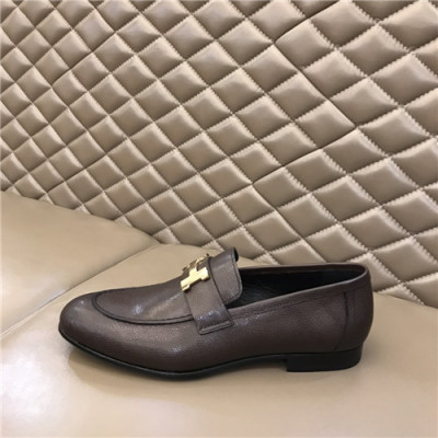 Hermes 2021 Men's Leather Oxford Shoes - 에르메스 2021 남성용 레더 옥스퍼드 슈즈,Size(240-270),HERS0379,브라운