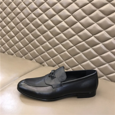 Hermes 2021 Men's Leather Oxford Shoes - 에르메스 2021 남성용 레더 옥스퍼드 슈즈,Size(240-270),HERS0381,블랙