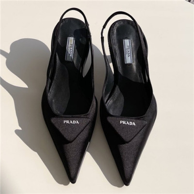 Prada 2021 Women's Naylon Sandal - 프라다 2021 여성용 나일론 샌들,Size(225-250),PRAS0709,블랙