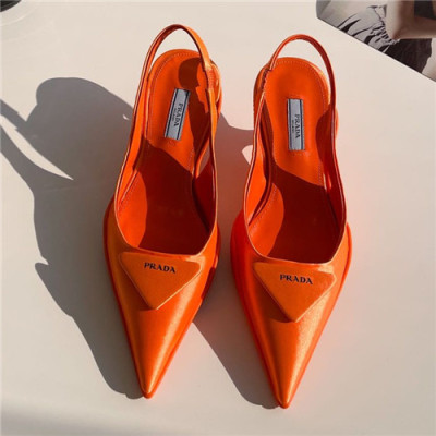 Prada 2021 Women's Naylon Sandal - 프라다 2021 여성용 나일론 샌들,Size(225-250),PRAS0712,오렌지