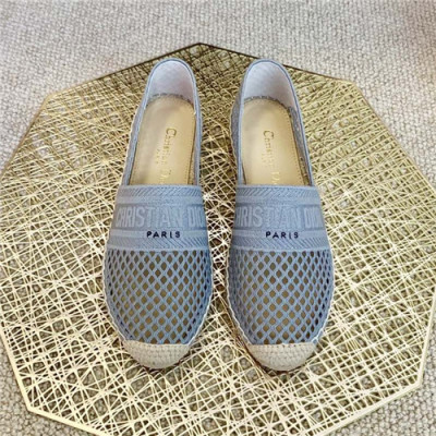 Dior 2021 Women's  Embroidery Loafer - 디올 2021 여성용 임브로이더리 로퍼,Size(225-250),DIOS0319,스카이블루