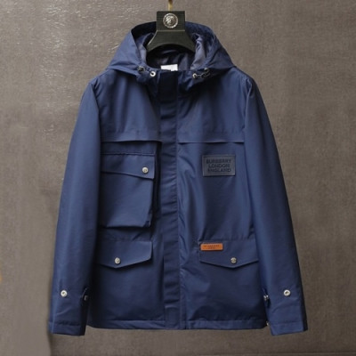 [버버리]Burberry 2021 Mens Classic Casual Jackets - 버버리 2021 남성 클래식 캐쥬얼 자켓 Bur03689x.Size(m - 2xl).네이비