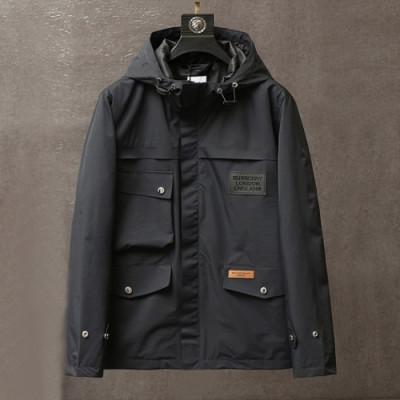 [버버리]Burberry 2021 Mens Classic Casual Jackets - 버버리 2021 남성 클래식 캐쥬얼 자켓 Bur03690x.Size(m - 2xl).블랙