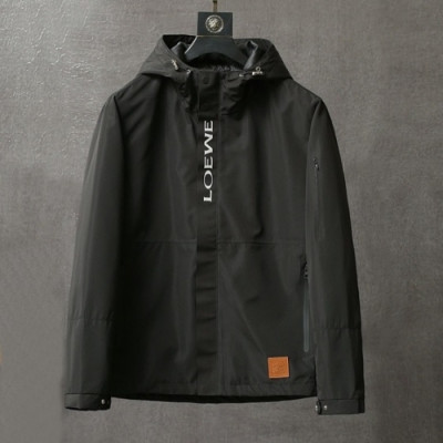 [로에베]Loewe 2020 Mens Logo Casual Jackets - 로에베 2020 남성 로고 캐쥬얼 자켓 Loe0389x.Size(m - 2xl).블랙