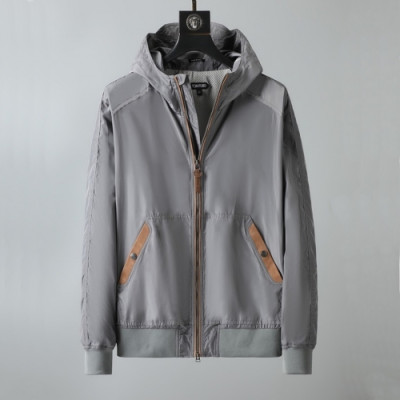 Tom Ford 2021 Mens Logo Casual Jacket - 톰포드 2021 남성 로고 캐쥬얼 가죽 자켓 Tomf0019x.Size(m - 2xl).그레이