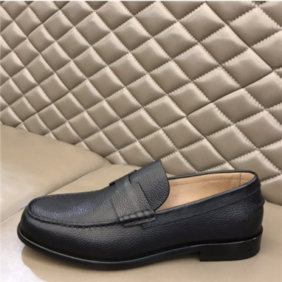 Hermes 2021 Men's Leather Loafer - 에르메스 2021 남성용 레더 로퍼,Size(240-270),HERS0389,블랙