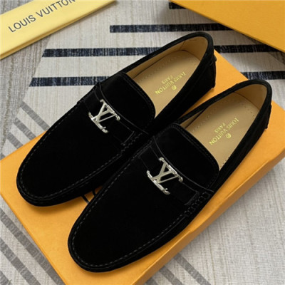 Louis Vuitton 2021 Men's Leather Loafer - 루이비통 2021 남성용 레더 로퍼,Size(240-270),LOUS1817,블랙