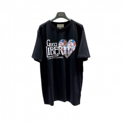 [매장판]Gucci 2021 Mm/Wm Logo Short Sleeved Tshirts - 구찌 2021 남/녀 로고 반팔티 Guc03450x.Size(xs - l).블랙