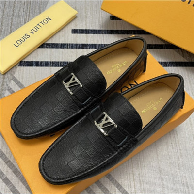 Louis Vuitton 2021 Men's Leather Loafer - 루이비통 2021 남성용 레더 로퍼,Size(240-270),LOUS1822,블랙