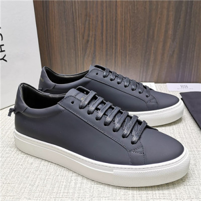 Givenchy 2021 Men's Leather Sneakers - 지방시 2021 남성용 레더 스니커즈,Size(240-270),GIVS0152,블랙