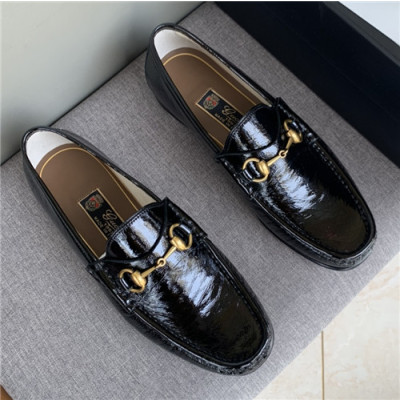 Gucci 2021 Men's Leather Loafer - 구찌 2021 남성용 레더 로퍼,Size(240-270),GUCS1402,블랙