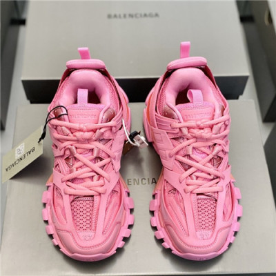 Balenciaga 2021 Women's Leather Sneakers - 발렌시아가 2021 여성용 레더 스니커즈,Size(225-250),BALS0219,핑크