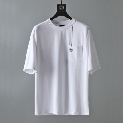 Shellac Mens White Tshirts - 셸락 2021 남성 캐쥬얼 반팔티 She20x