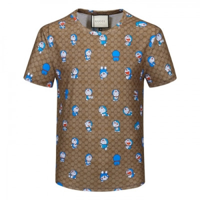 [매장판]Gucci 2021 Mm/Wm Logo Short Sleeved Tshirts - 구찌 2021 남/녀 로고 반팔티 Guc03477x.Size(m - 3xl).카멜