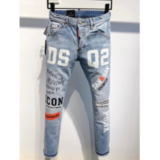 [디스퀘어드]Dsquared2 2021 Mens Casual Denim Jeans - 디스퀘어드2 2021 남성 캐쥬얼 데님 청바지 Dsq0048x.Size(28 - 38).블루
