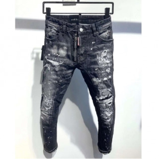 [디스퀘어드]Dsquared2 2021 Mens Casual Denim Jeans - 디스퀘어드2 2021 남성 캐쥬얼 데님 청바지 Dsq0050x.Size(28 - 38).블루