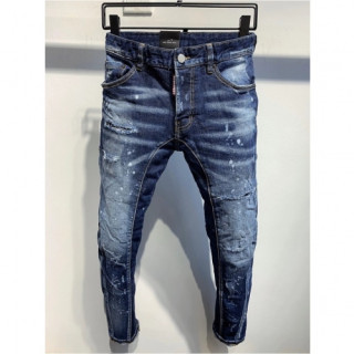 [디스퀘어드]Dsquared2 2021 Mens Casual Denim Jeans - 디스퀘어드2 2021 남성 캐쥬얼 데님 청바지 Dsq0054x.Size(28 - 38).블루