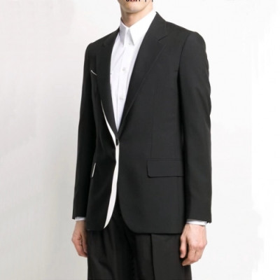 [지방시]Givenchy 2021 Mens Modern Logo Cashmere Suit Jacket - 지방시 2021 남성 모던 로고 캐시미어 슈트 자켓 Giv0524x.Size(m - 2xl).블랙