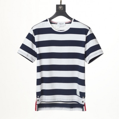 [톰브라운]Thom Browne 2021 Mens Casual Short Sleeved Tshirts - 톰브라운 2021 남성 캐쥬얼 반팔티 Thom01228x.Size(s - 3xl).네이비