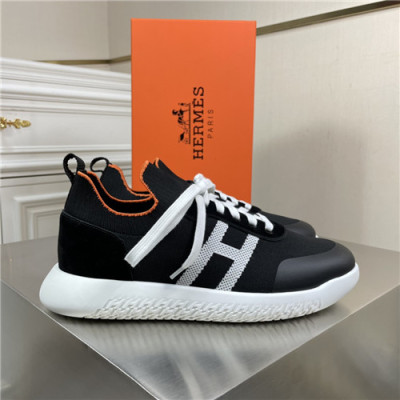 Hermes 2021 Men's Sneakers - 에르메스 2021 남성용 스니커즈,Size(240-270),HERS0391,블랙