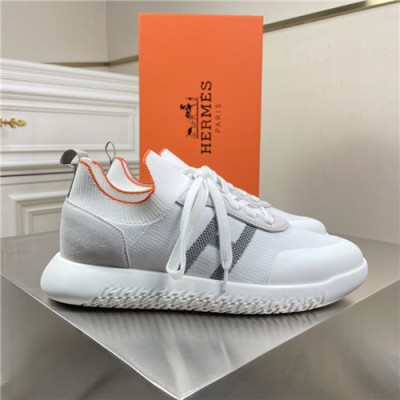 Hermes 2021 Men's Sneakers - 에르메스 2021 남성용 스니커즈,Size(240-270),HERS0392,화이트