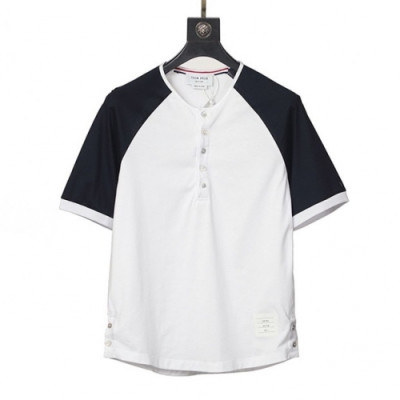 [톰브라운]Thom Browne 2021 Mens Casual Short Sleeved Tshirts - 톰브라운 2021 남성 캐쥬얼 반팔티 Thom01230x.Size(s - 3xl).네이비