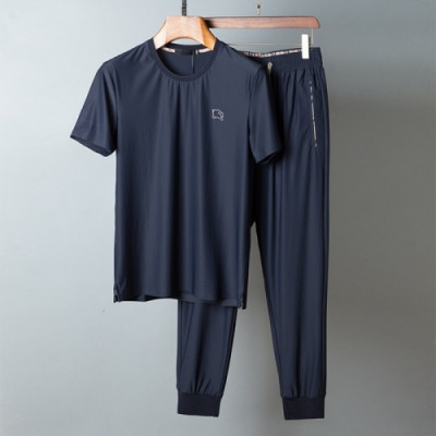[버버리]Burberry 2020 Mens Logo Casual Training Clothes&Pants - 버버리 2020 남성 로고 캐쥬얼 트레이닝복&팬츠 Bur03721x.Size(m - 3xl).네이비