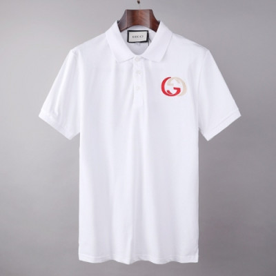 [매장판]Gucci 2021 Mm/Wm Logo Short Sleeved Tshirts - 구찌 2021 남/녀 로고 반팔티 Guc03494x.Size(m - 2xl).화이트