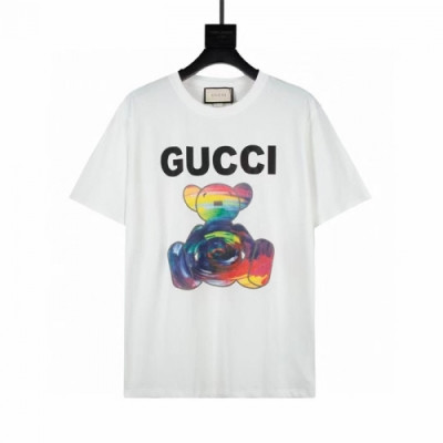 [매장판]Gucci 2021 Mm/Wm Logo Short Sleeved Tshirts - 구찌 2021 남/녀 로고 반팔티 Guc03495x.Size(xs  - l).아이보리