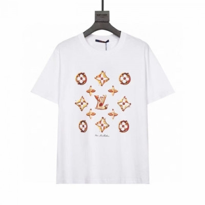 [루이비통]Louis vuitton 2021 Mm/Wm Logo Short Sleeved Tshirts - 루이비통 2021 남/녀 로고 반팔티 Lou02656x.Size(xs - l).화이트