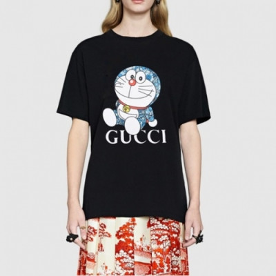 [매장판]Gucci 2021 Mm/Wm Logo Short Sleeved Tshirts - 구찌 2021 남/녀 로고 반팔티 Guc03500x.Size(xs - l).블랙