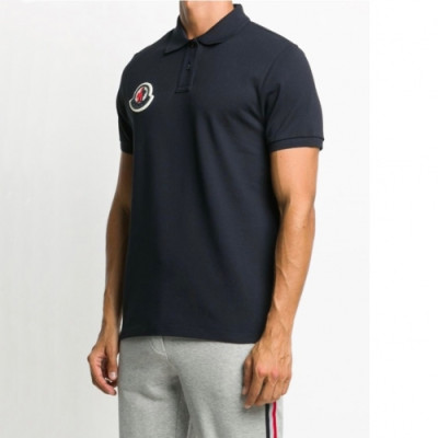 [매장판]Moncler 2021 Mens Logo Crew-neck Short Sleeved Tshirts - 몽클레어 2021 남성 로고 크루넥 반팔티 Moc02158x.Size(m - 2xl).블랙