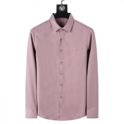 [알마니]Emporio Armani 2021 Mens Business Cotton Tshirts - 알마니 2021 남성 비지니스 코튼 셔츠 Arm0881x.Size(m - 3xl).핑크