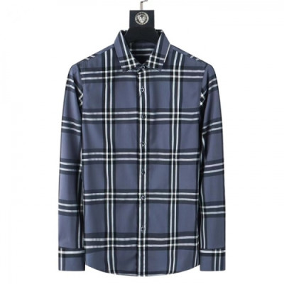 [버버리]Burberry 2021 Mens Vintage Basic Tshirts - 버버리 2021 남성 빈티지 베이직 셔츠 Bur03739x.Size(m - 3xl).블루