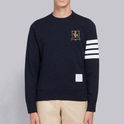 [톰브라운]Thom Browne 2021 Mens Strap Crew-neck Cotton Tshirts - 톰브라운 2021 남성 스트랩 크루넥 코튼 긴팔티 Thom01241x.Size(1 - 4).네이비