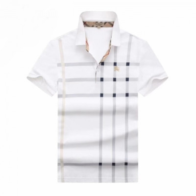 [버버리]Burberry 2021 Mens Logo Cotton Short Sleeved Tshirts - 버버리 2021 남성 로고 코튼 반팔티 Bur03764x.Size(m - 3xl).화이트