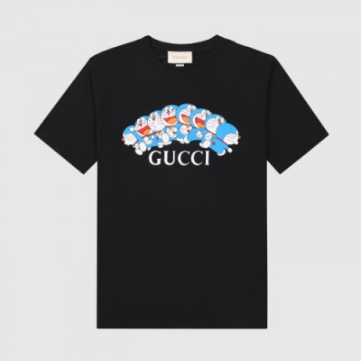 [매장판]Gucci 2021 Mm/Wm Logo Short Sleeved Tshirts - 구찌 2021 남/녀 로고 반팔티 Guc03517x.Size(xs  - l).블랙