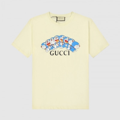 [매장판]Gucci 2021 Mm/Wm Logo Short Sleeved Tshirts - 구찌 2021 남/녀 로고 반팔티 Guc03518x.Size(xs  - l).아이보리
