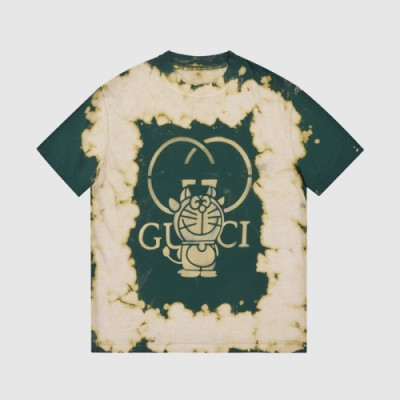 [매장판]Gucci 2021 Mm/Wm Logo Short Sleeved Tshirts - 구찌 2021 남/녀 로고 반팔티 Guc03528x.Size(s - l).그린