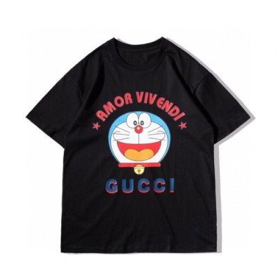 [매장판]Gucci 2021 Mm/Wm Logo Short Sleeved Tshirts - 구찌 2021 남/녀 로고 반팔티 Guc03531x.Size(s - 2xl).블랙