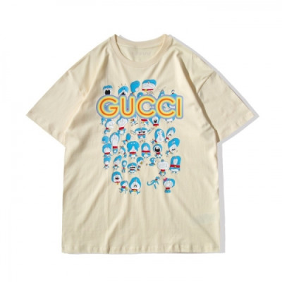 [매장판]Gucci 2021 Mm/Wm Logo Short Sleeved Tshirts - 구찌 2021 남/녀 로고 반팔티 Guc03532x.Size(xs  - l).아이보리