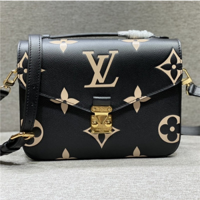 [루이비통]Louis Vuitton 2021 Women's Leather  Tote Shoulder Bag,25cm - 루이비통 2021 여성용 레더 토트 숄더백,25cm,LOUB2283,블랙