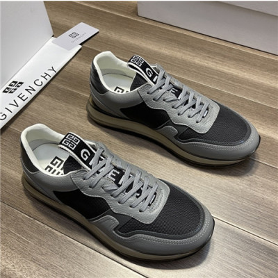Givenchy 2021 Men's Leather Sneakers - 지방시 2021 남성용 레더 스니커즈,Size(240-270),GIVS0154,그레이