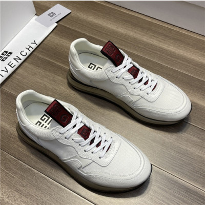 Givenchy 2021 Men's Leather Sneakers - 지방시 2021 남성용 레더 스니커즈,Size(240-270),GIVS0156,화이트