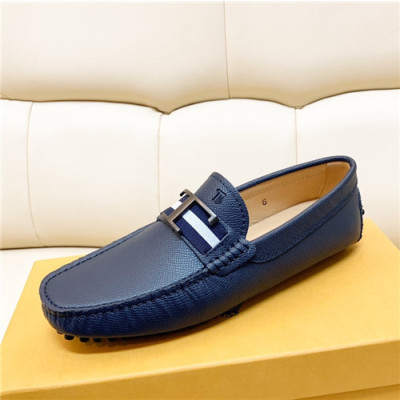 Tod's 2021 Men's Leather Loafer - 토즈 2021 남성용 레더 로퍼,Size(240-270),TODS0218,네이비
