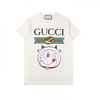[매장판]Gucci 2021 Mm/Wm Logo Short Sleeved Tshirts - 구찌 2021 남/녀 로고 반팔티 Guc03550x.Size(s - l).아이보리