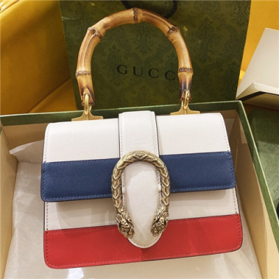 [구찌]Gucci 2021 Mini Bamboo Dionysus Shoulder Bag,20cm - 구찌 2021 미니 뱀부 디오니서스 숄더백,20cm,GUB1265,화이트