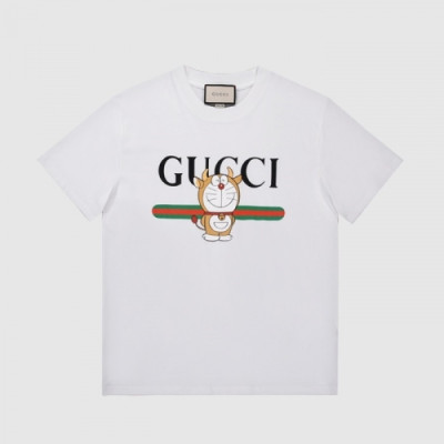 [매장판]Gucci 2021 Mm/Wm Logo Short Sleeved Tshirts - 구찌 2021 남/녀 로고 반팔티 Guc03563x.Size(xs - l).아이보리